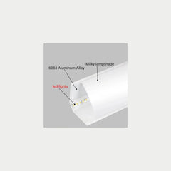 Ceiling Corner 45 Degree Aluminium Profile Light