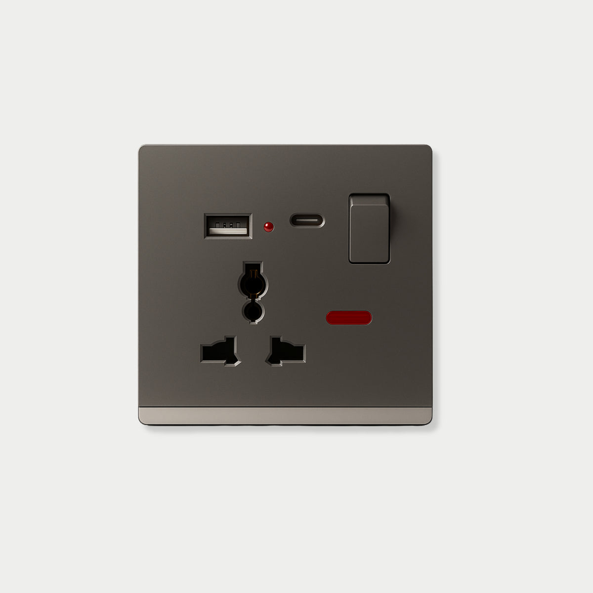 Multi Socket with USB + Type C