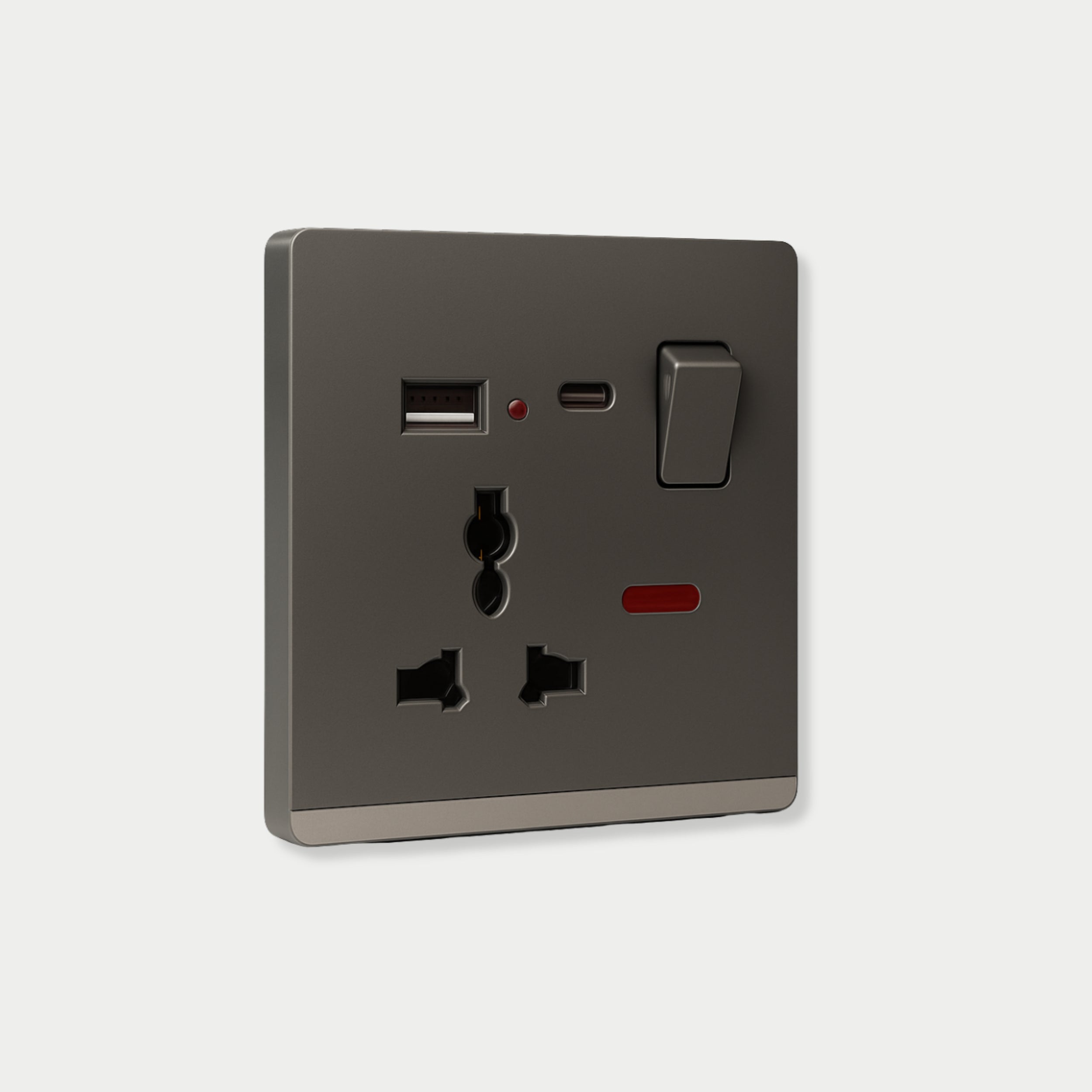 Multi Socket with USB + Type C