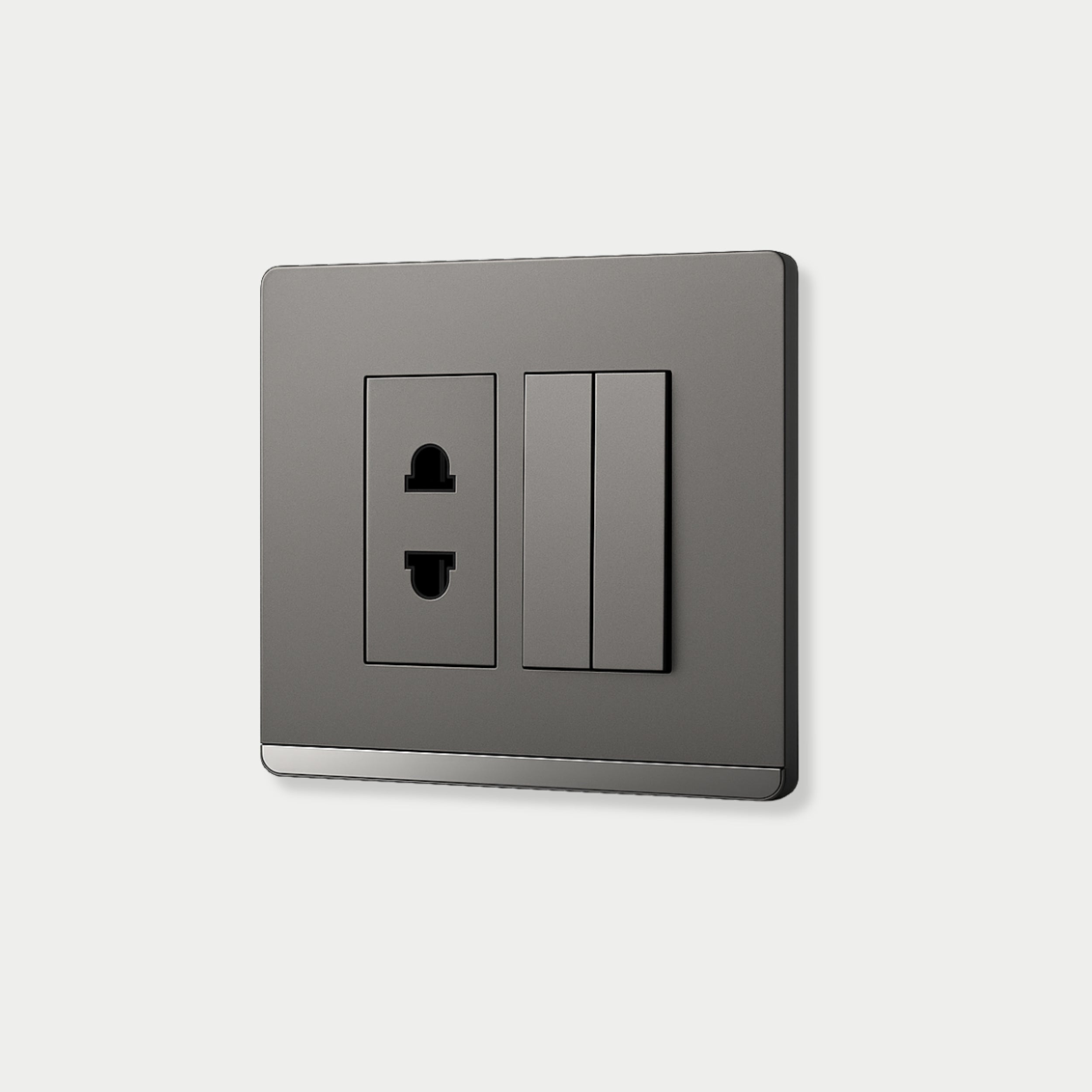 2+1 Switch Socket
