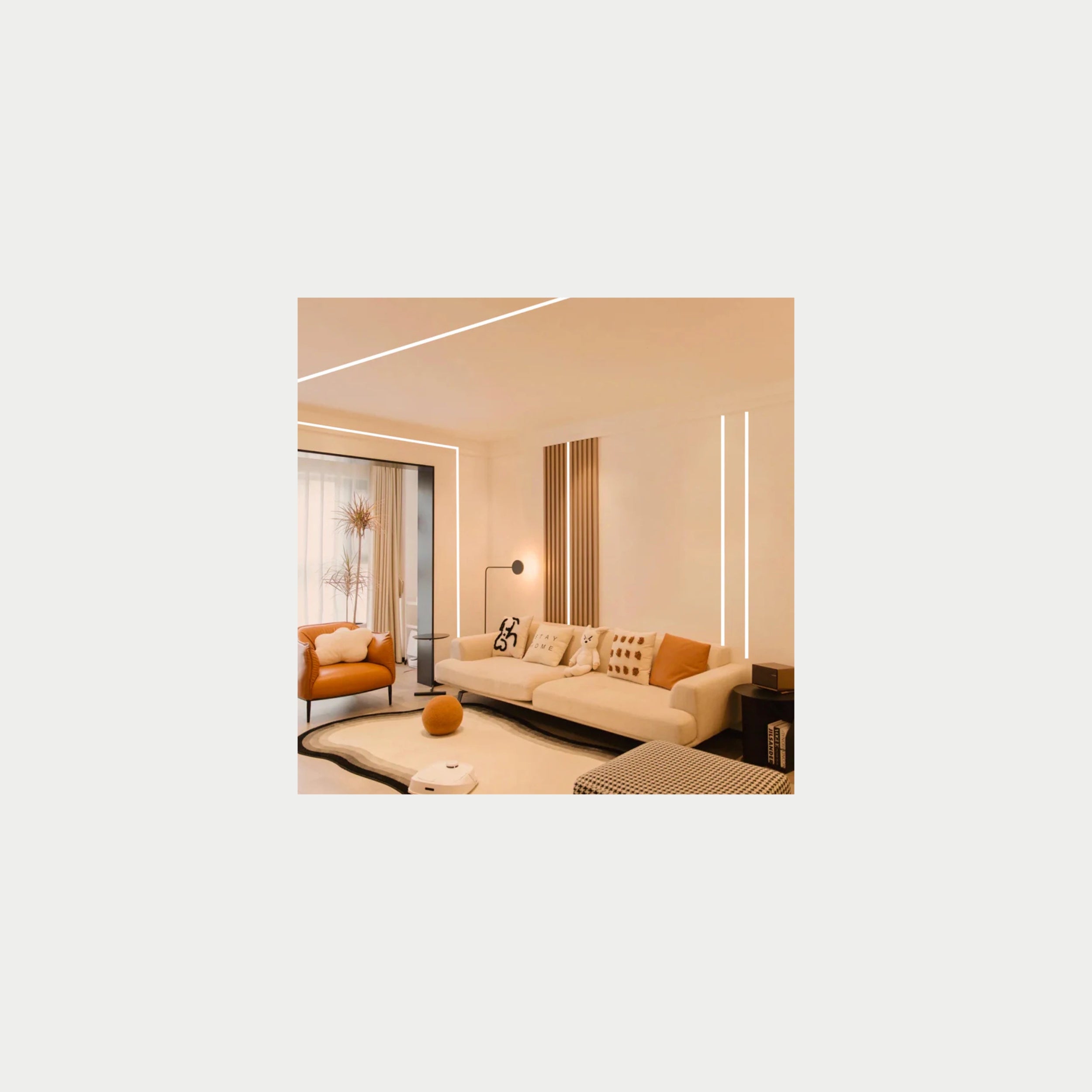 25mm Profile Light Collarless