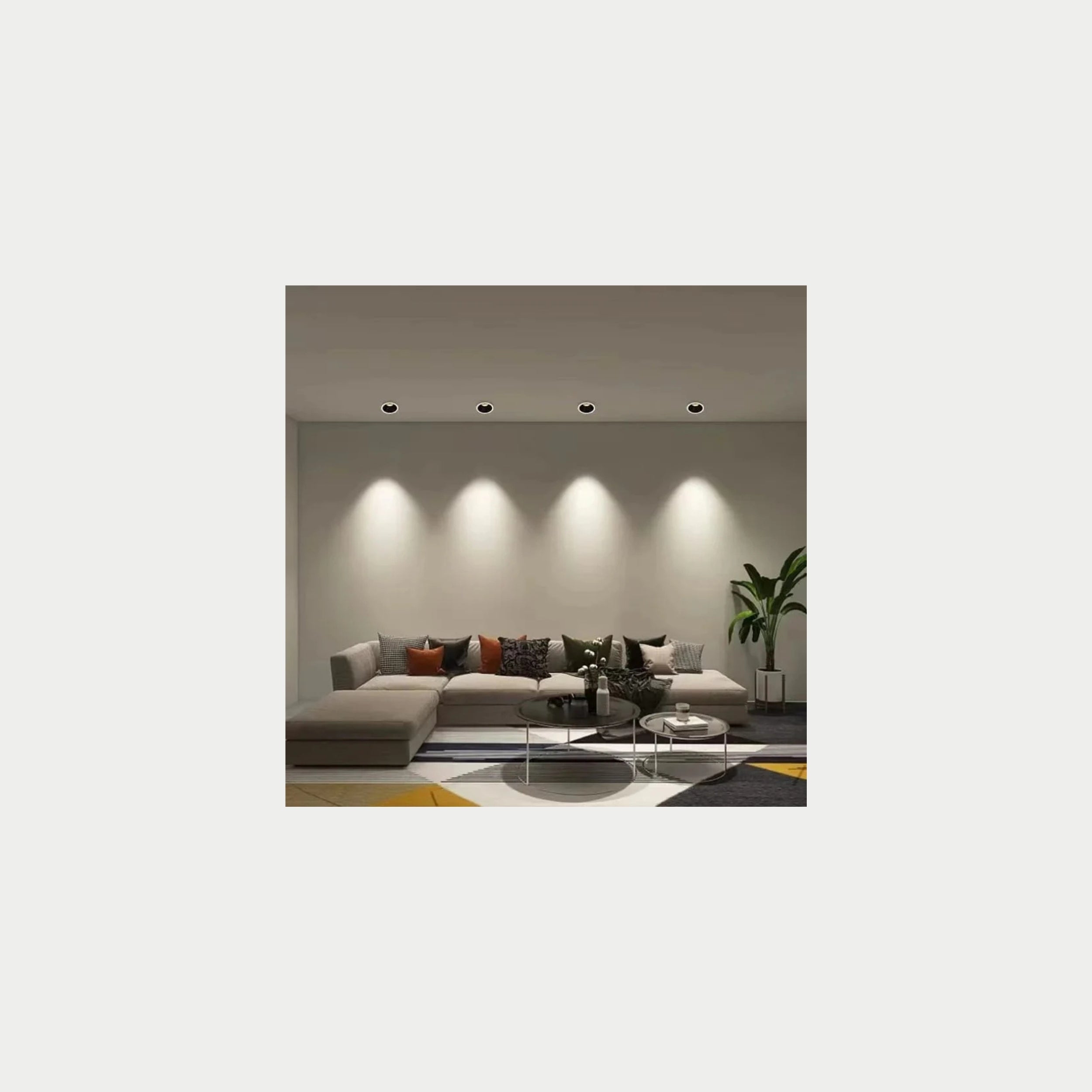 Recessed COB Deep Anti Glare Down Light