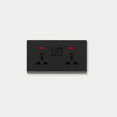 Double Multi Socket with Neon