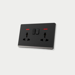 Double Multi Socket with Neon