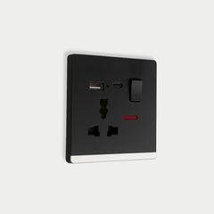 Multi Socket With USB + Type C