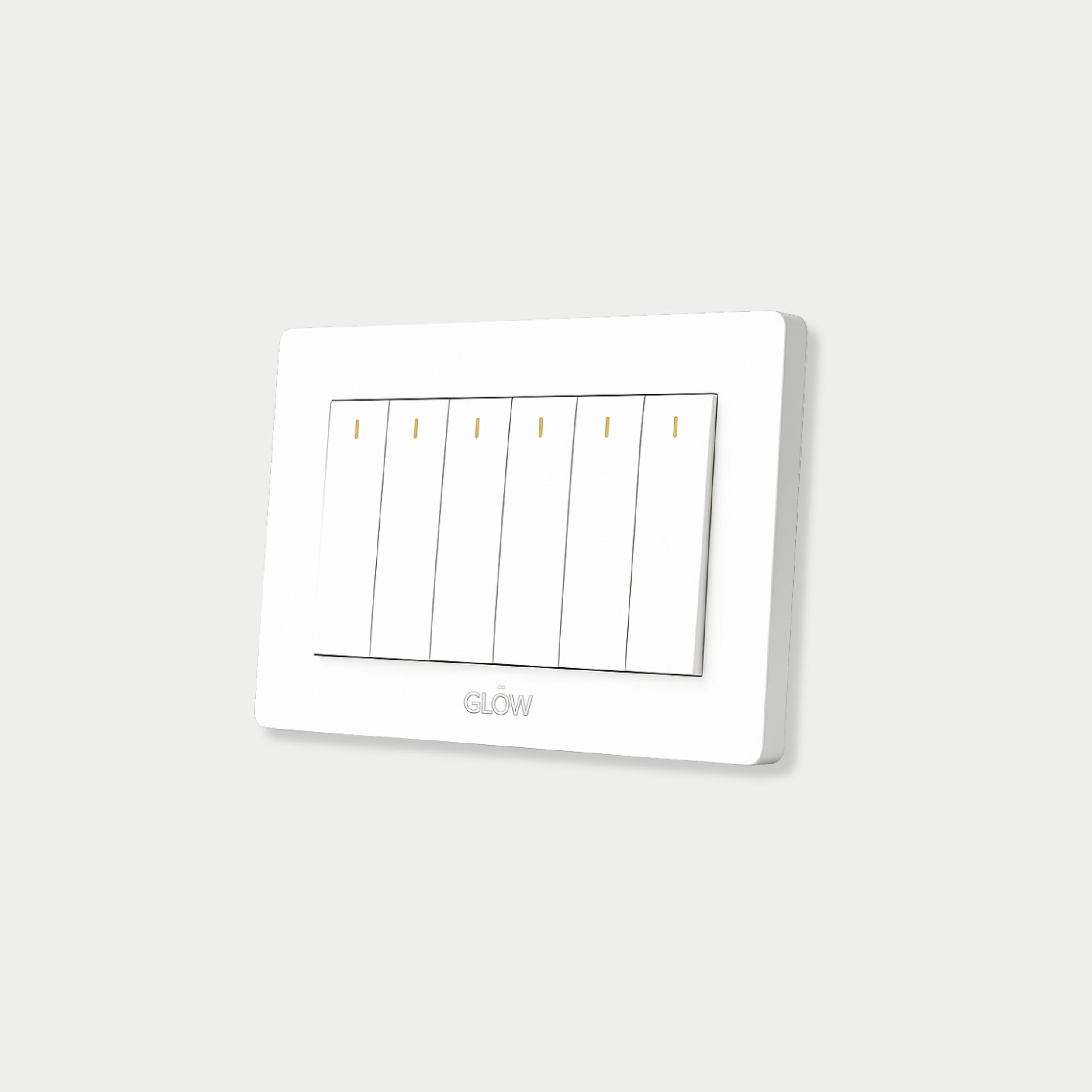 6 Gang Plate (one Way)