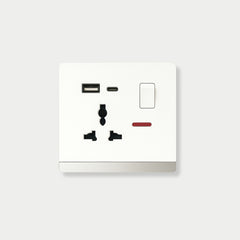 Multi Socket with USB + Type C