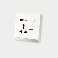 Multi Socket with USB + Type C
