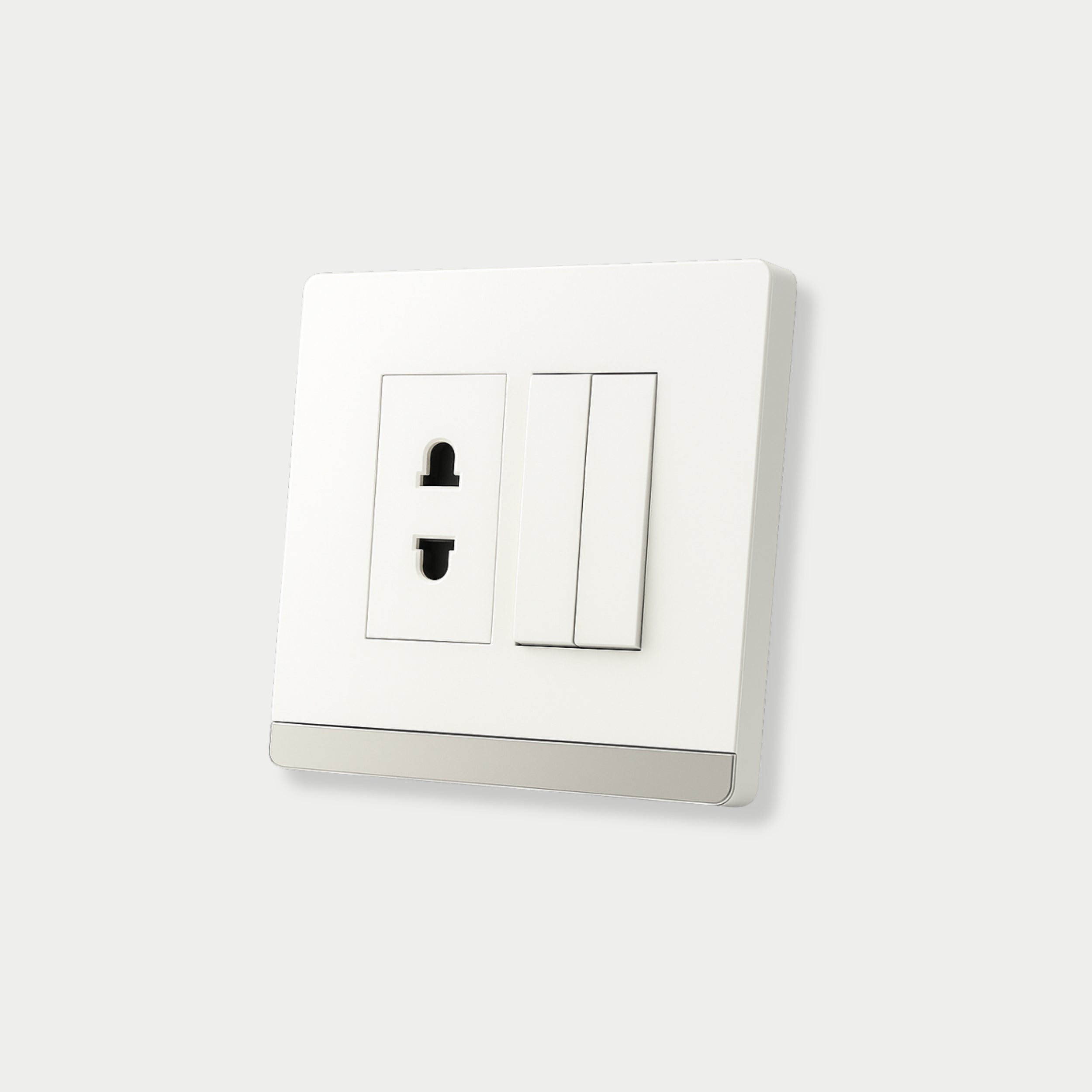2+1 Switch Socket