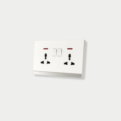 Double Multi Socket with Neon
