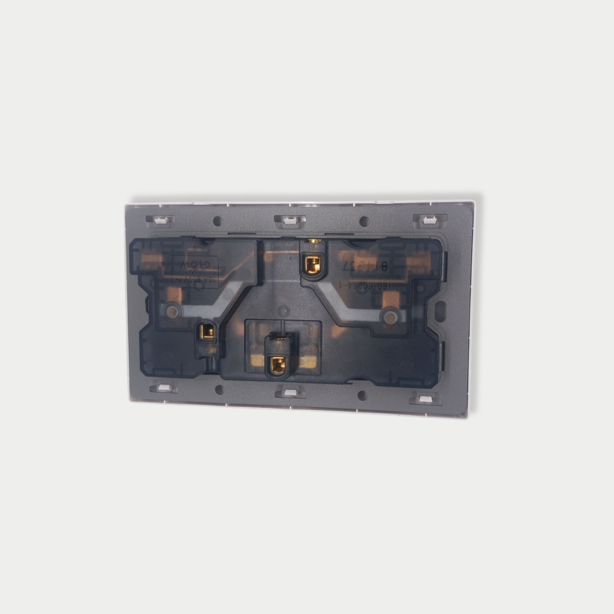 Double Multi Socket with Neon