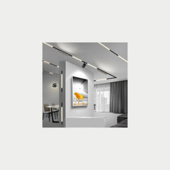 Recessed Mounted Magnetic Rail GRILLE Lighting