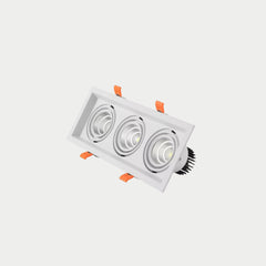 Square Recessed COB Down Light( 2x8watt )