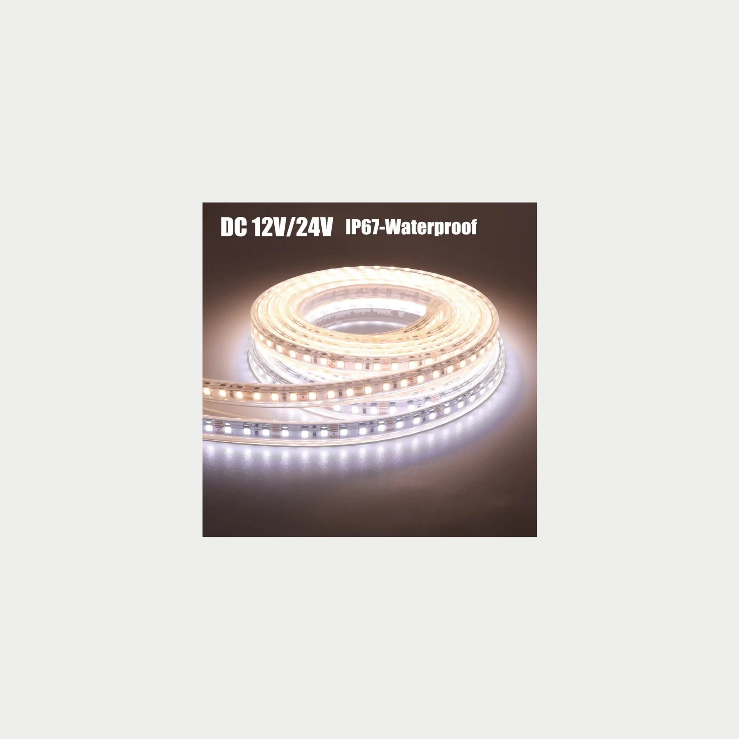 Waterproof SMD Strip Light IP67 / 24 Volt